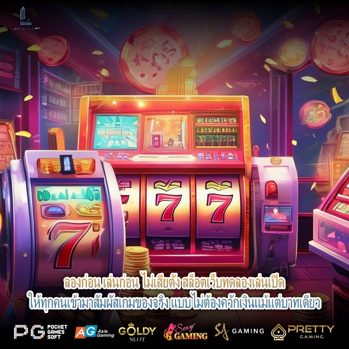 ลองก่อน เล่นก่อน ไม่เสียตัง สล็อตเว็บทดลองเล่นเปิดให้ทุกคนเข้ามาสัมผัสเกมของจริง แบบไม่ต้องควักเงินแม้แต่บาทเดียว